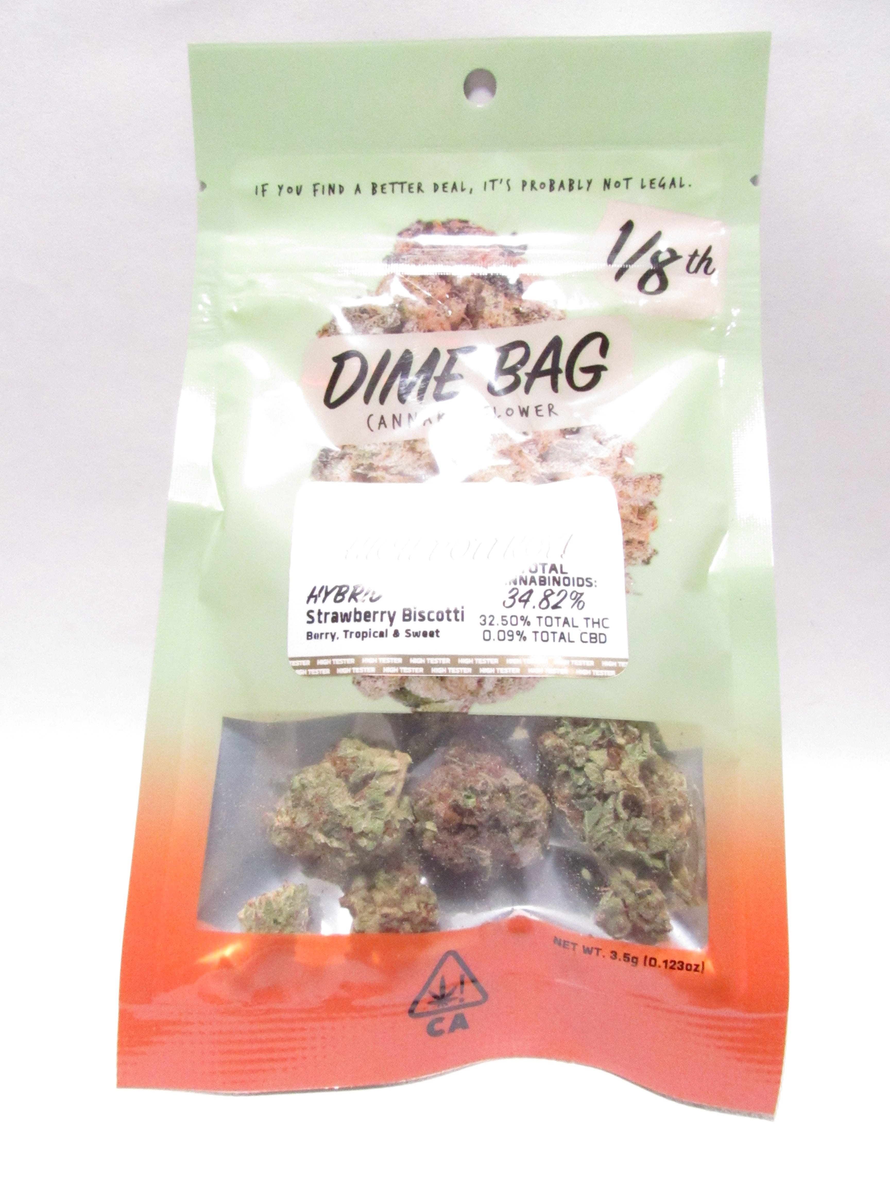 DIME BAG: Strawberry Biscotti