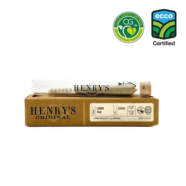LEMON THAI - Pre-Roll - 1g