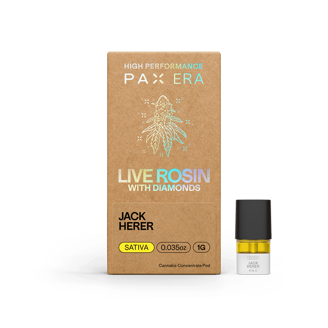 Jack Herer | 1g Live Rosin with Diamonds Pod