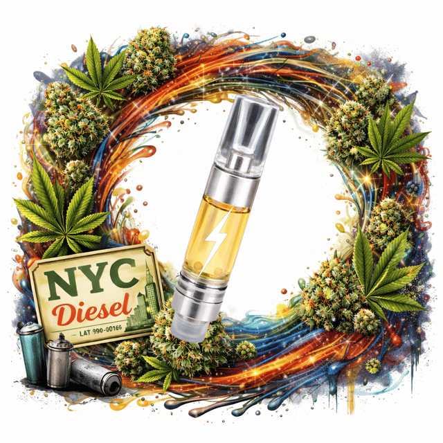 NYC Diesel 1g Vape Cartridge