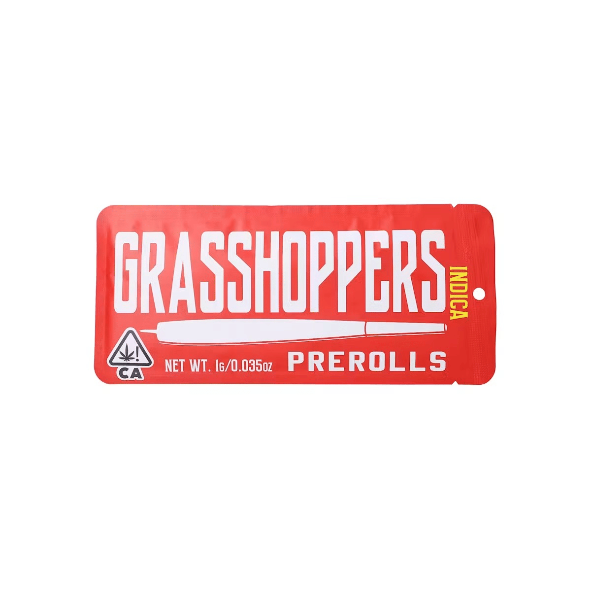 Grasshopper: Indica preroll