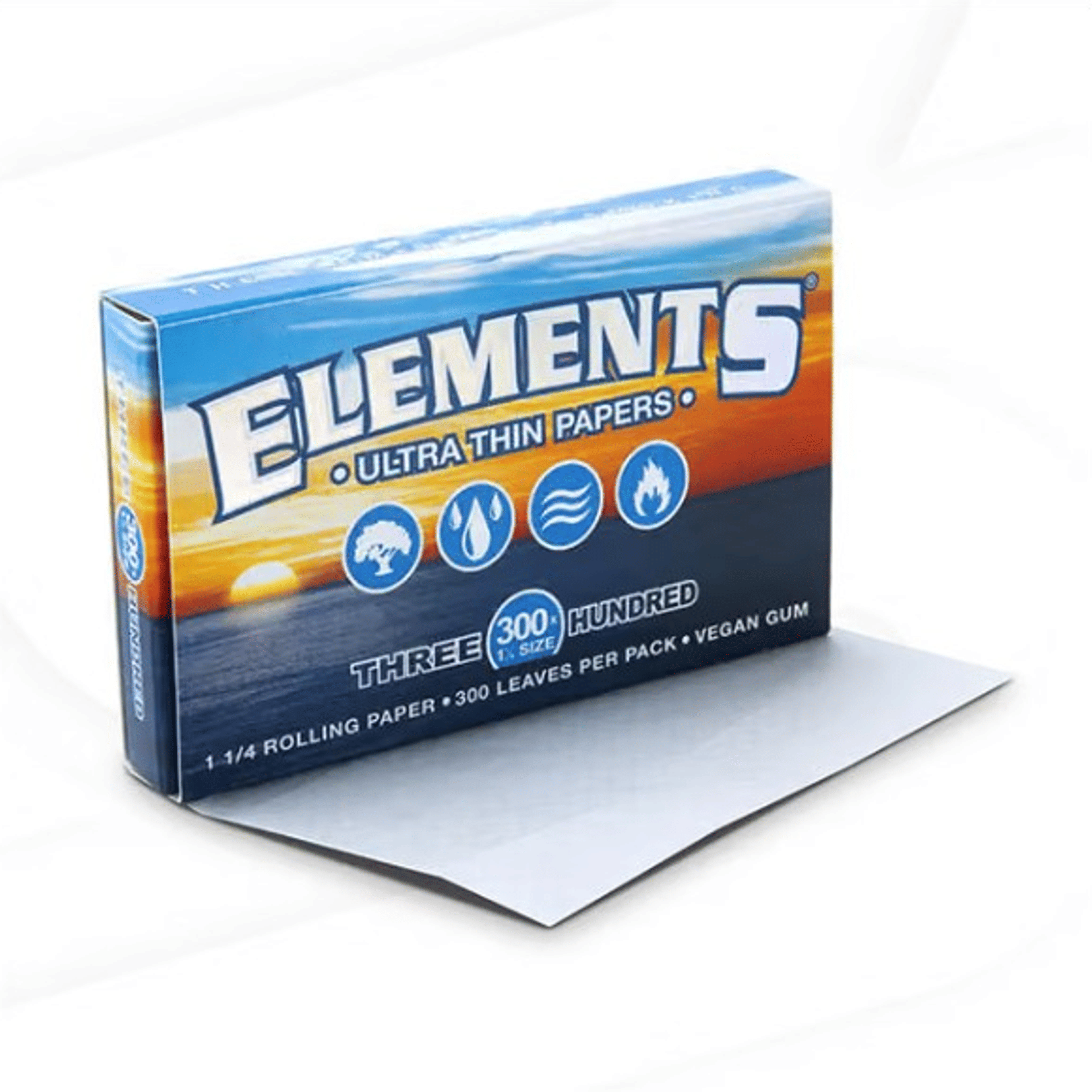 Elements - Ultra Thin Rolling Papers 1¼ - 300 Sheets - Elements - Size ¼ Ultra Thin 300 - $5.99 - Accessories