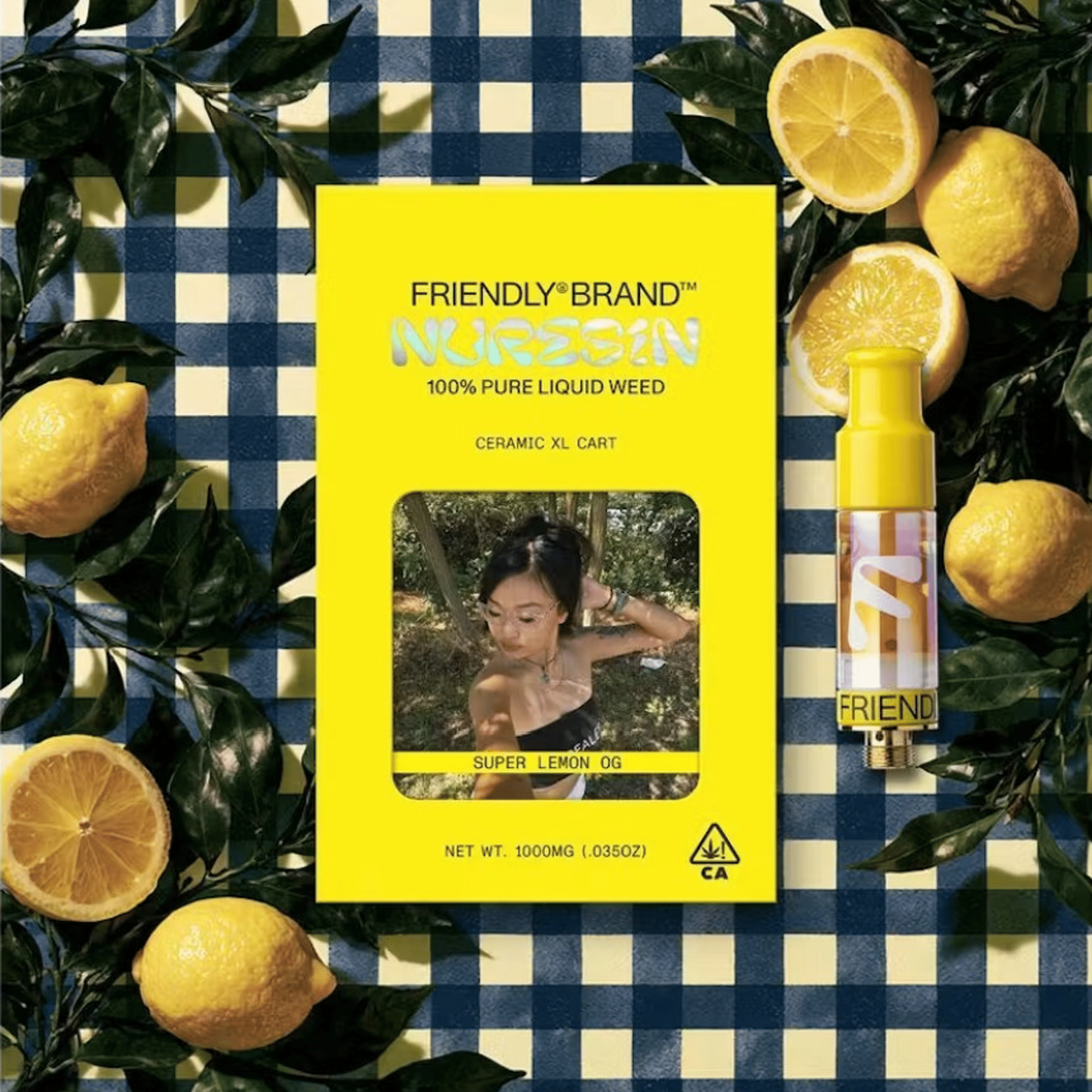 Friendly - Super Lemon OG - Nucleus Nu-Resin Cart - 1g - Friendly Brand - SLO - Nu-Resin 510 - 1g - $39.99 - Vapes