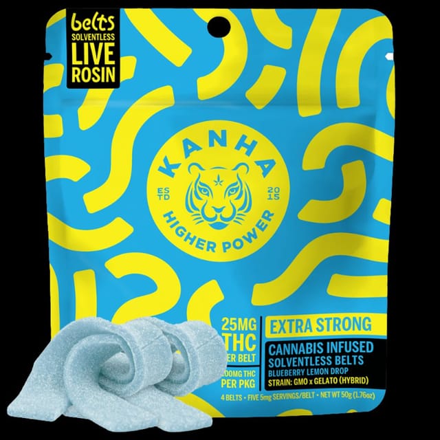 KANHA: Blueberry Lemon Drop Belts