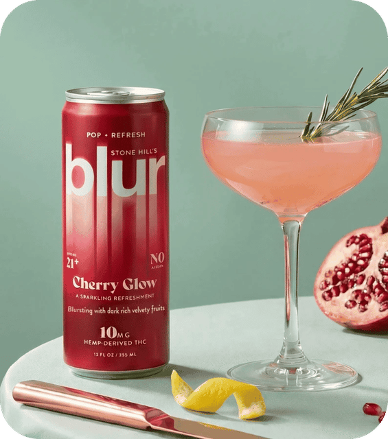 Cherry Glow Seltzer 10mg (Fast Acting)