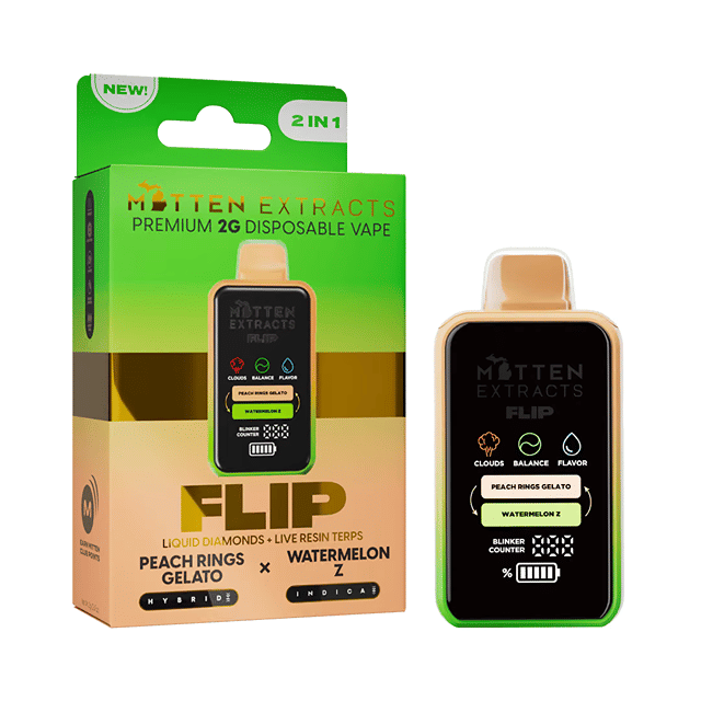 FLIP Disposable 2g - Peach Rings Gelato X Watermelon Z