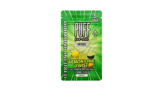 Lemon Lime Twist - Diamond Infused - 2.5g - Pack 5