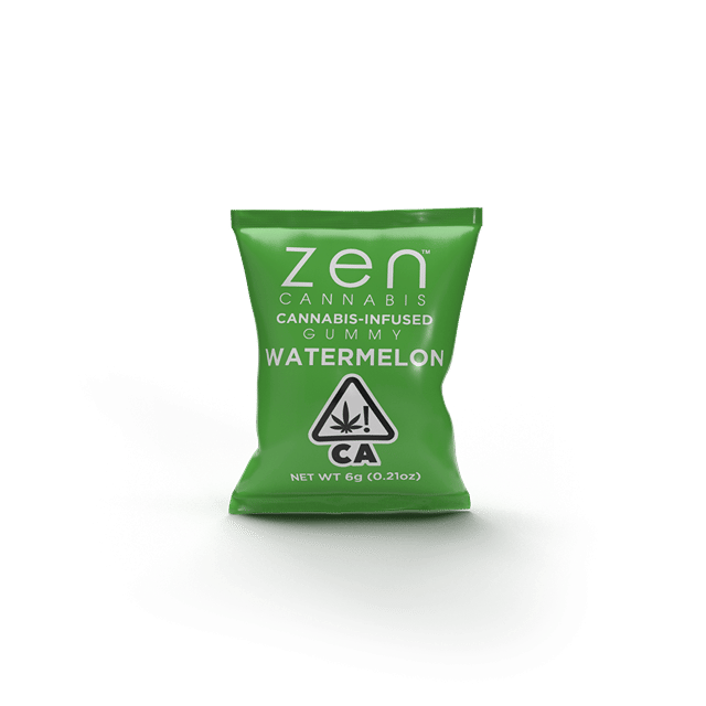 Zen Cannabis | Watermelon Gummies | 100mg | 10ct | 10mg/ea
