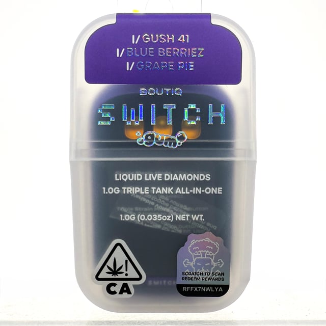Gush 41 x Blue Berriez x Grape Pie