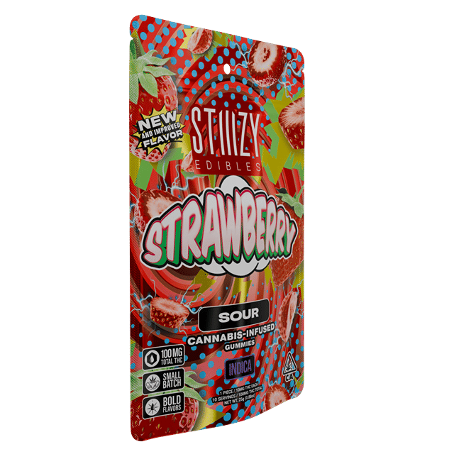 Nano Gummy - Sour Strawberry - 100mg (10pk)
