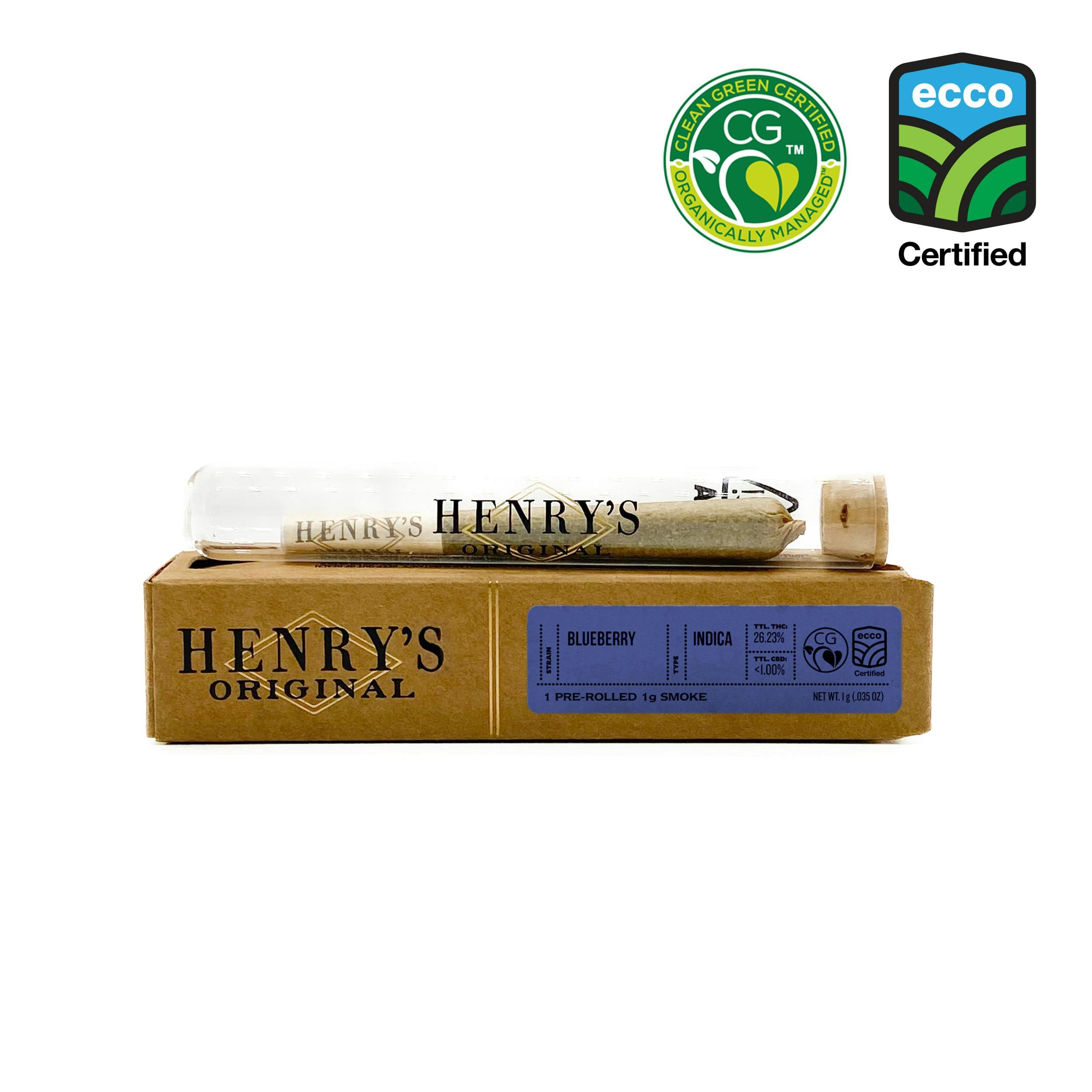 Henry's Original: Blueberry