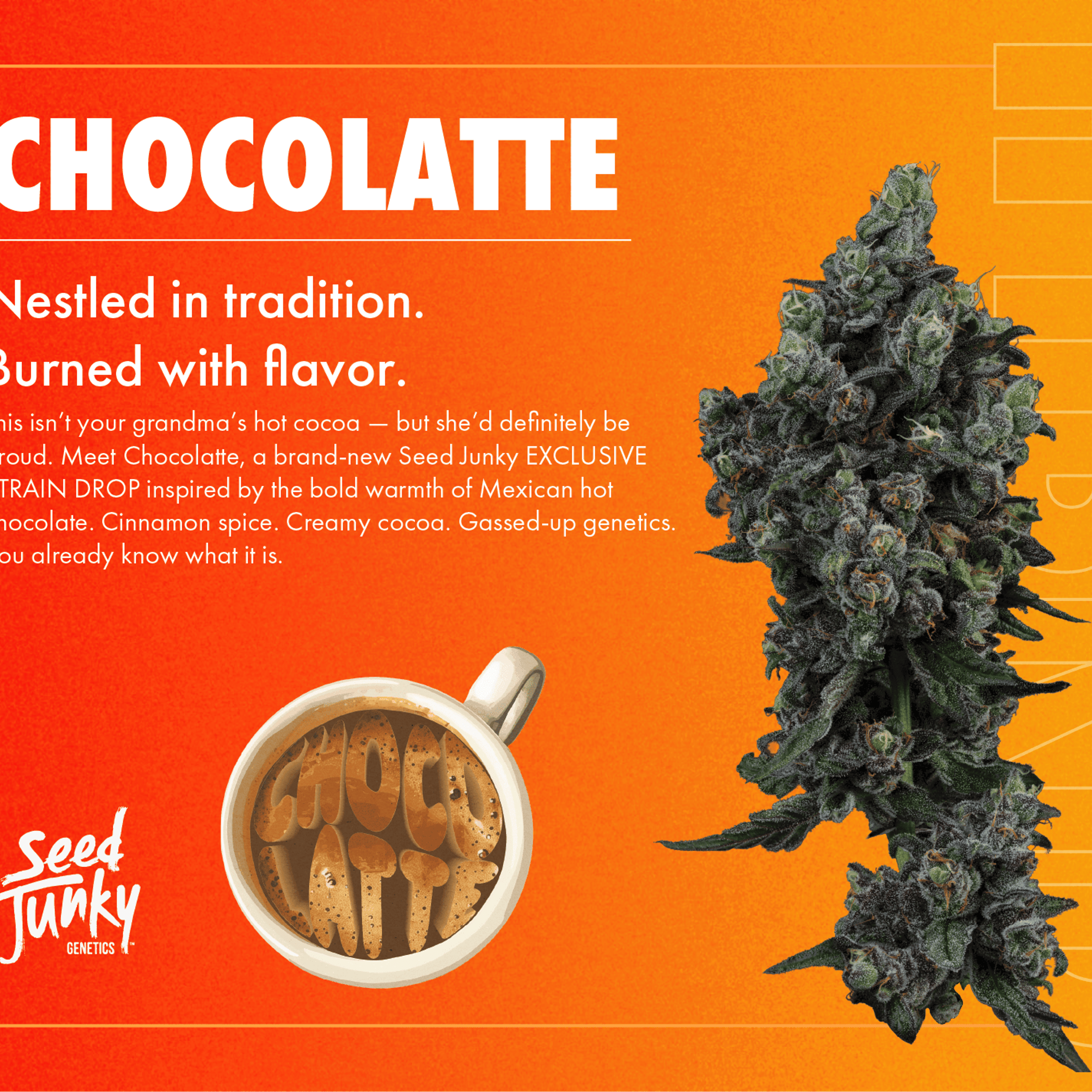 Seed Junky | 3.5g - Chocolatte - Indica - Seed Junky - - $22.77 - Flowers