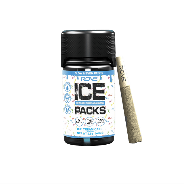 3.6G Pre-Rolls Infused Ice Packs Ice Cream (6PK)