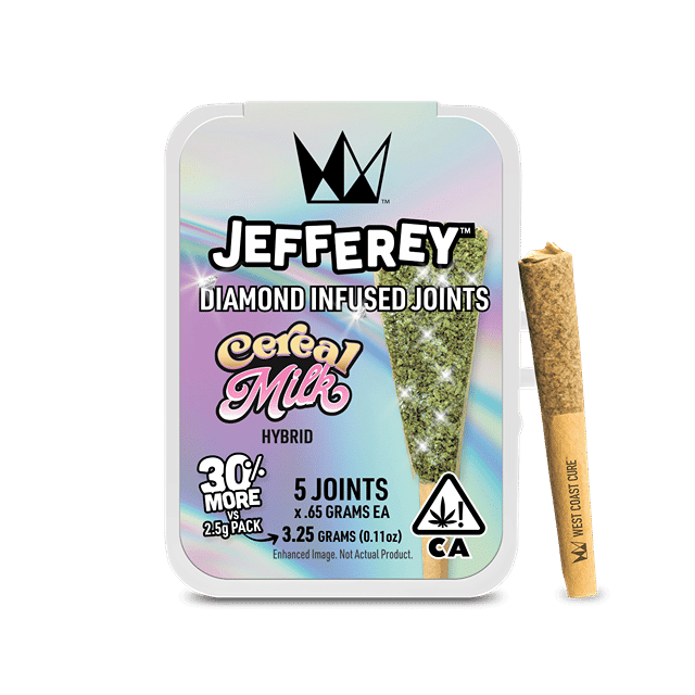 Cereal Milk | .65g x 5 Jefferey Infused Pre-Rolls