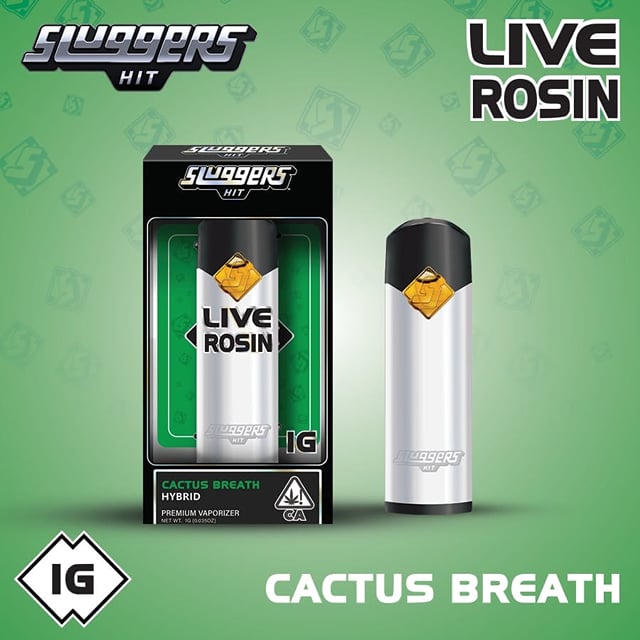 Sluggers - Vape - 1g - Rosin - Hybrid - Cactus Breath
