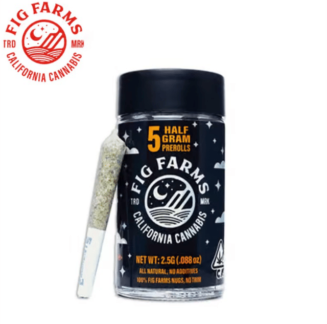 Fig Farms - Peach Wreck - Pre-Roll 5-Pack - 2.5g