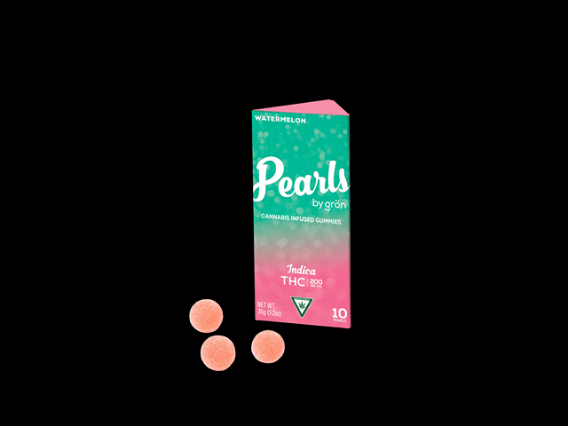 Pearls - Watermelon 10pk 100mg Gummies