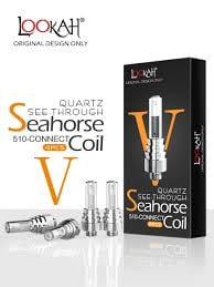 Lookah Seahorse Coils (Quartz) 510 connection