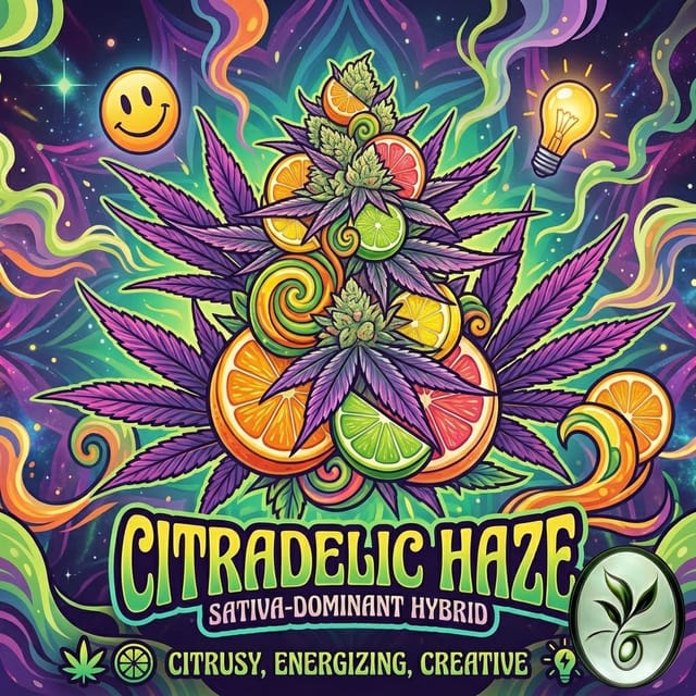 Citradelic Haze- 2g (5-Pack) Pre-Rolls