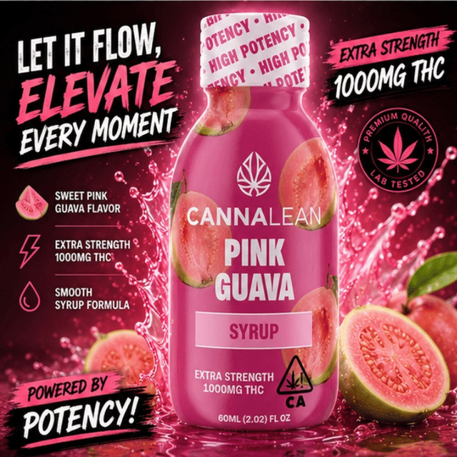 Cannalean: Guava Punch Syrup