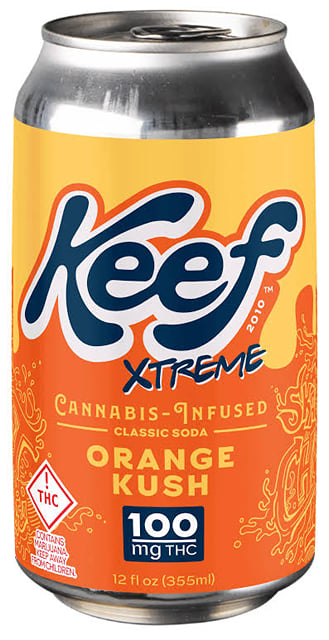 Orange Kush - Xtreme Classic Soda - 100mg - 12oz
