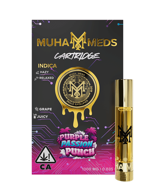 Muha Meds | Purple Passion Punch | Cartridge | 1g