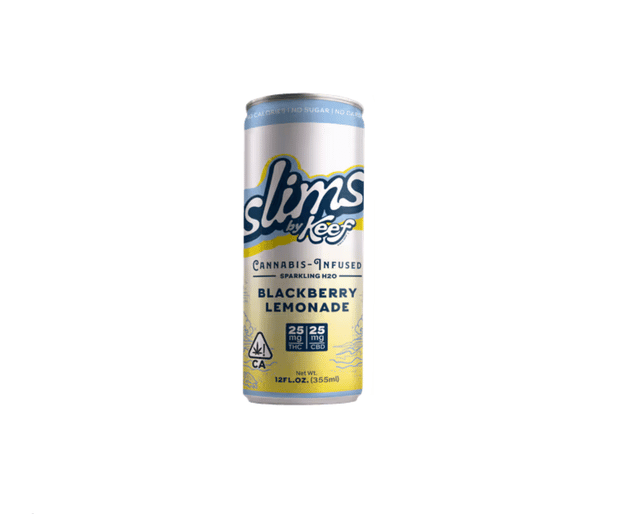 Keef: Blackberry Lemonade Slims Sparkling Water
