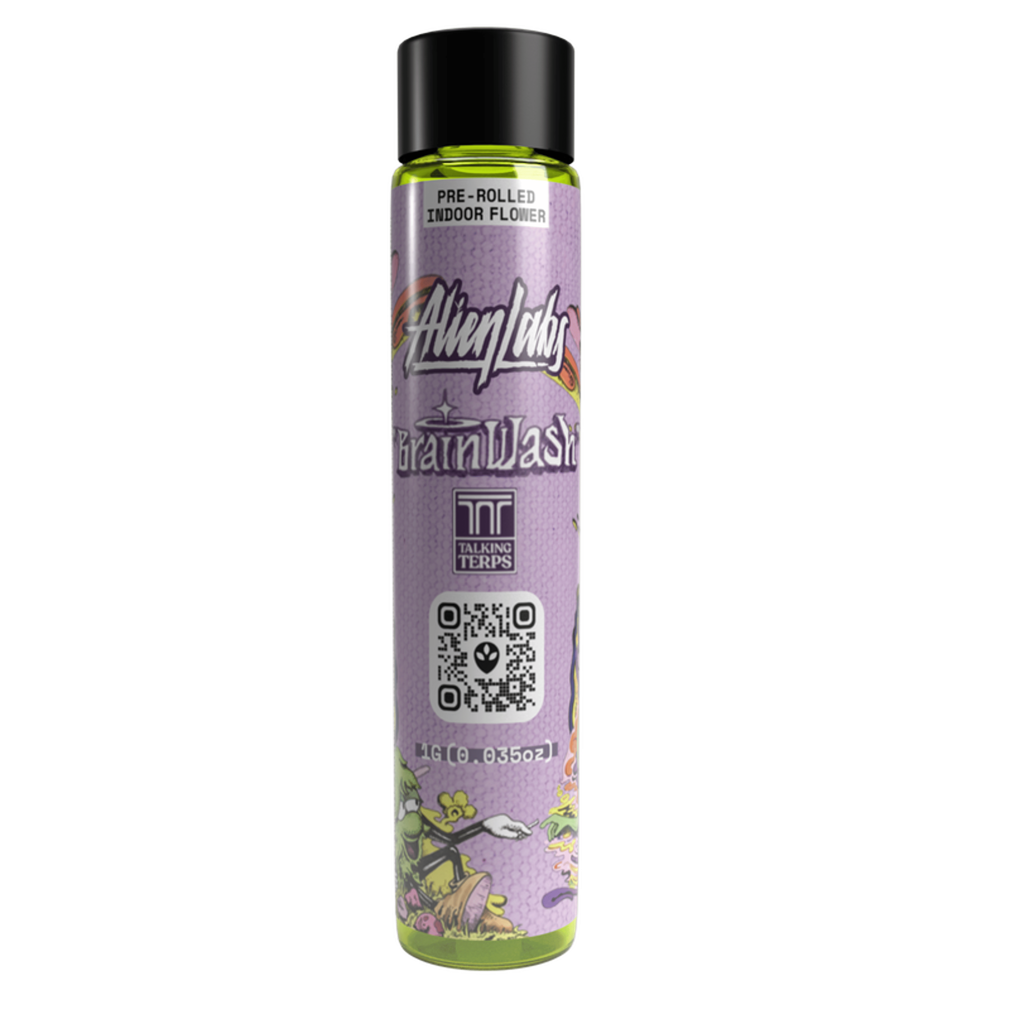 Alien Labs | Pre-Roll | 1g | | Brain Wash - Alien Labs - - $15 - Pre-Rolls