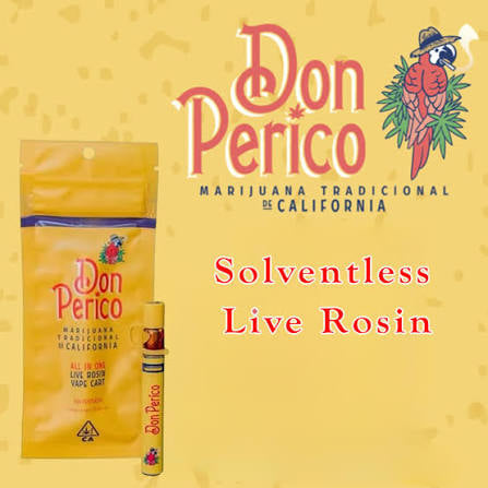 Don Perico Especial Strawberry Champaya 1g Live Rosin/Live Resin Blends Vape Cartridge