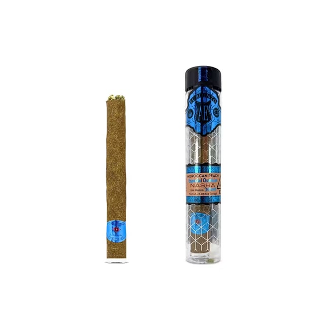 Moroccan Peaches - El Blunto x Nasha Especial Osmium - 1.65g - Rosin Infused