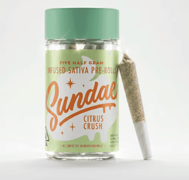 Sundae: Citrus Crush - Infused Pre-Roll 5-Pack (2.5g)
