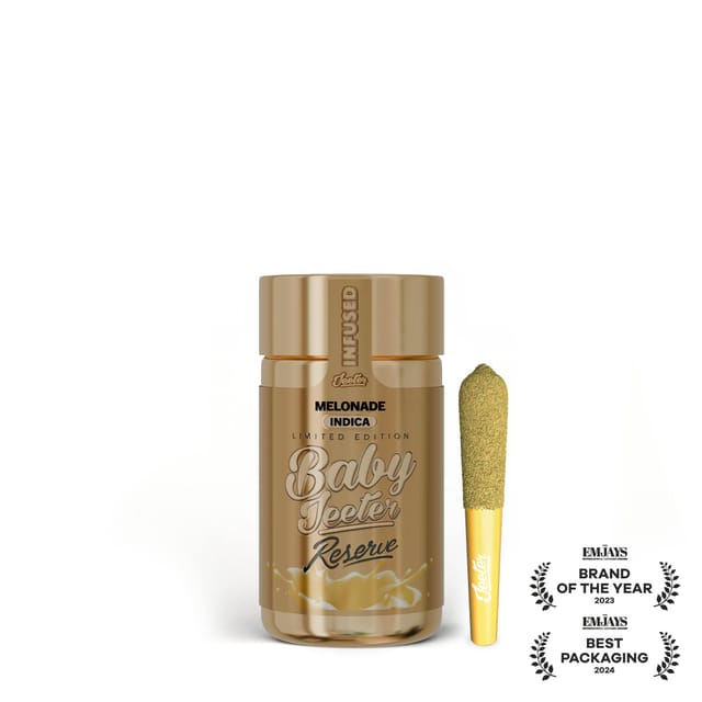 Jeeter Reserve Baby | .5gx5pk - Melonade - Quad-Infused Pre-Rolls - Indica
