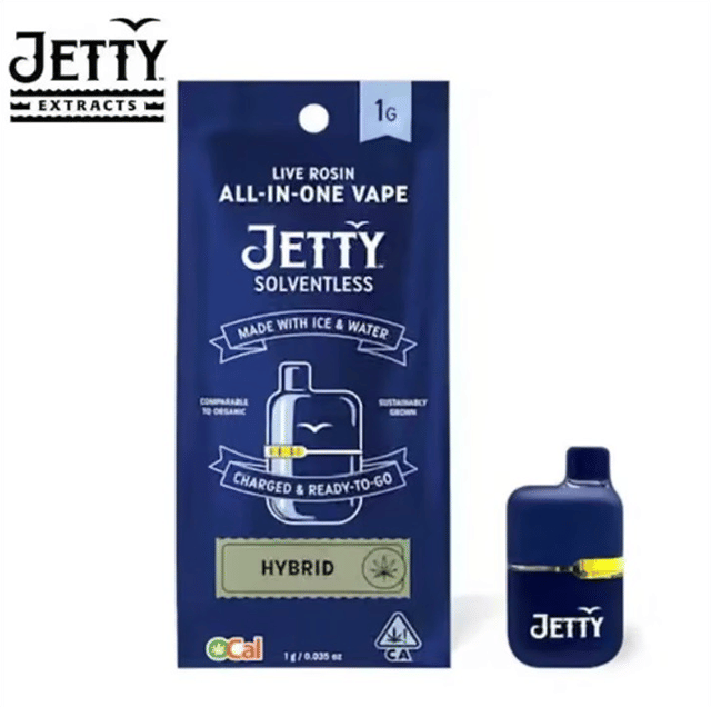 Jetty AIO - Hash Oasis - Solventless (All-In-One) - 1g