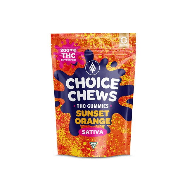 Gummies 200mg - Sunset Orange