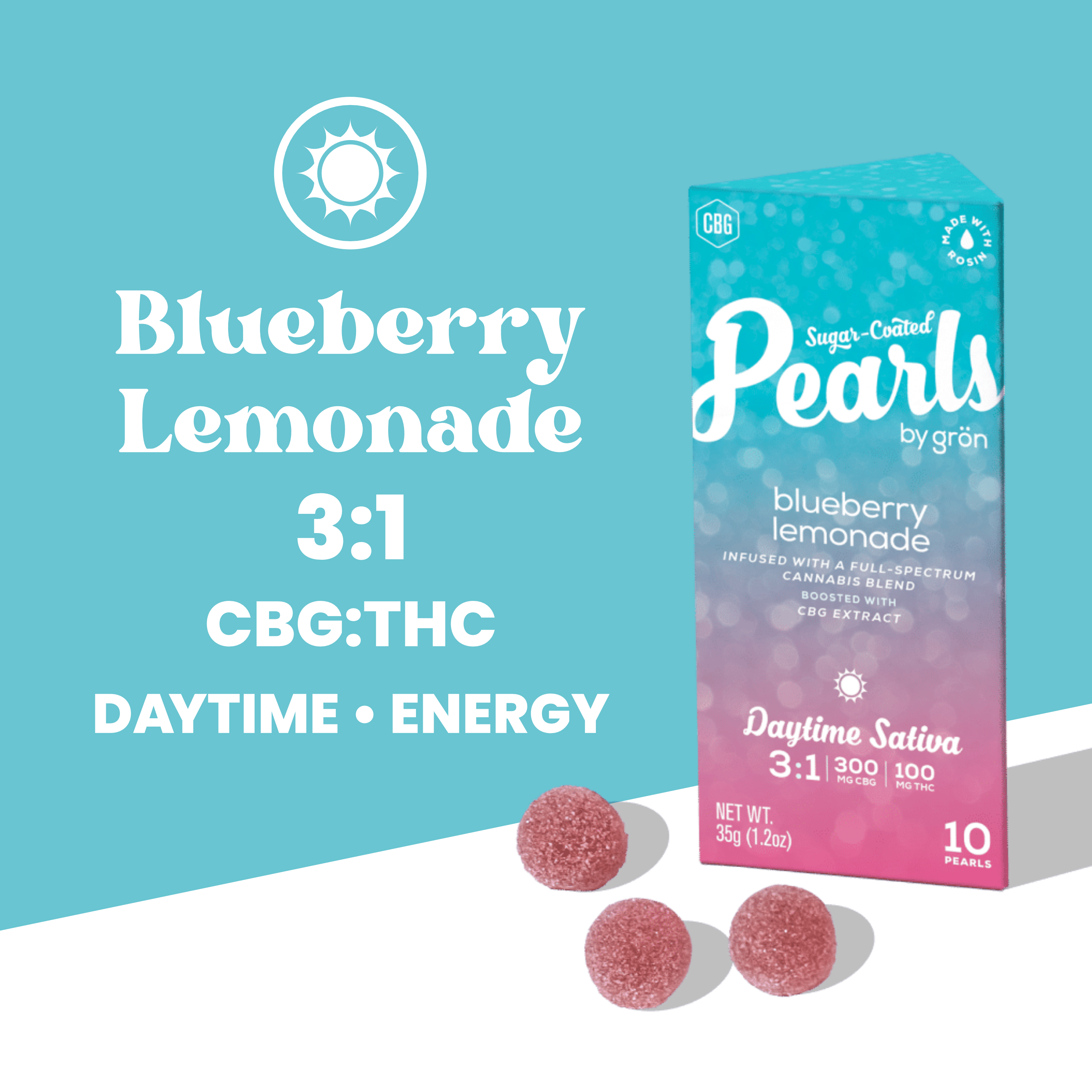 Pearls: Blueberry Lemonade