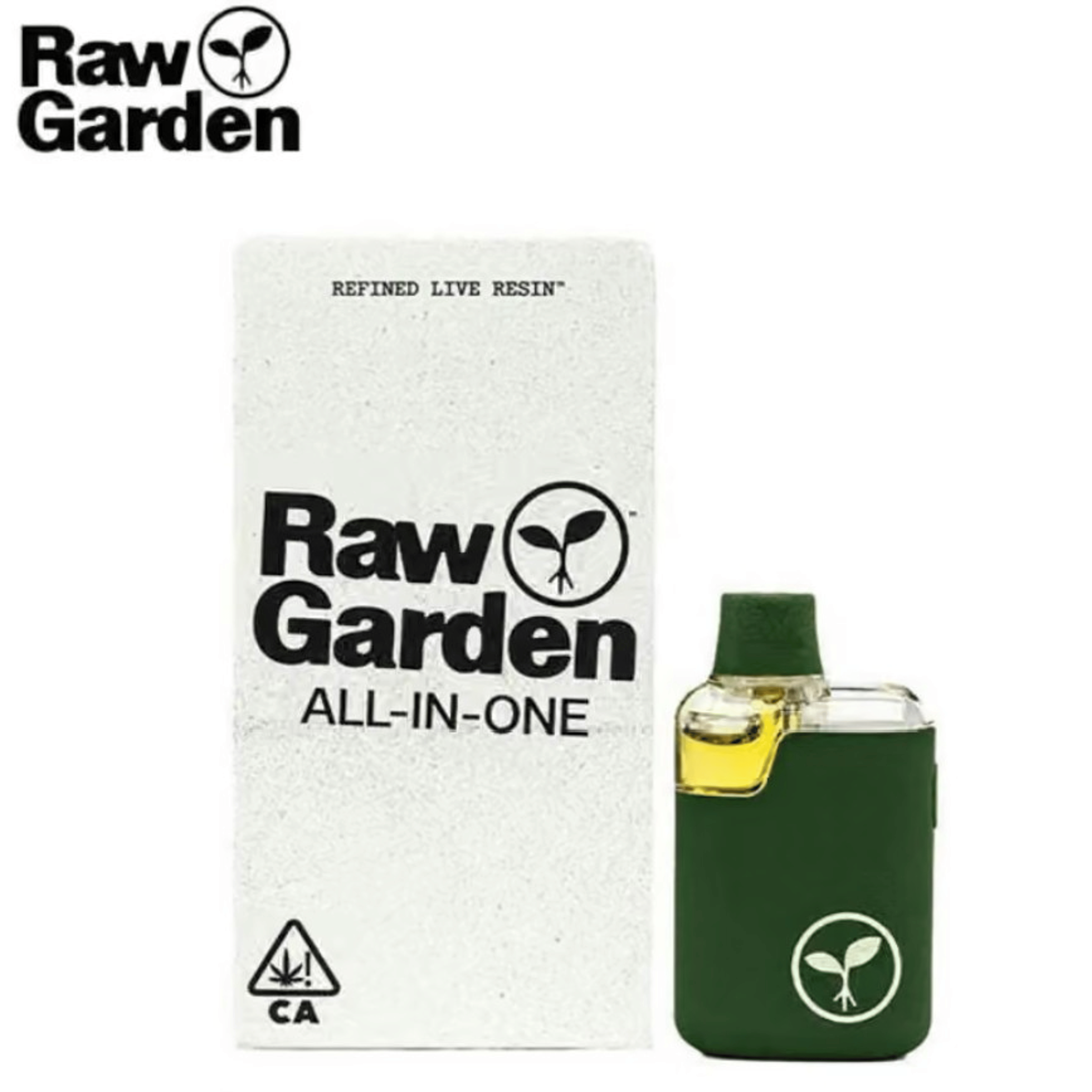Raw Garden AIO - Orange Malt - Live Resin All-In-One Vape - 1g - Raw Garden - OM - Resin AIO - 1g - $35.99 - Disposable Vapes