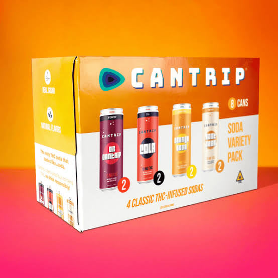 Cantrip- Variety Pack 10mg each (8-12oz cans)