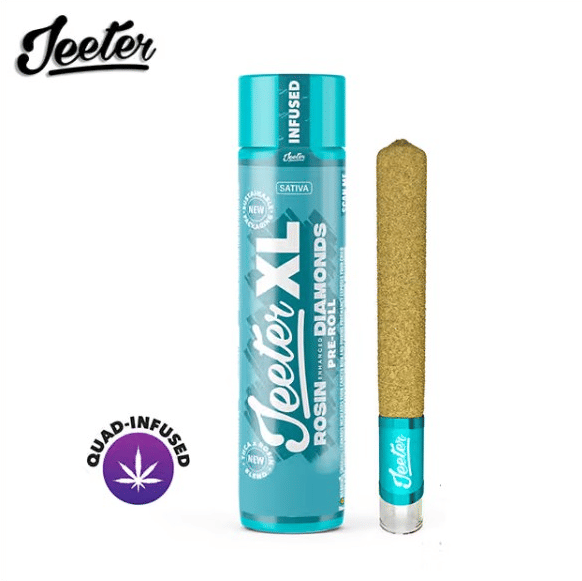 Infused Jeeter XL - Tropicali - Rosin Enhanced Diamonds Pre-Roll - 2g