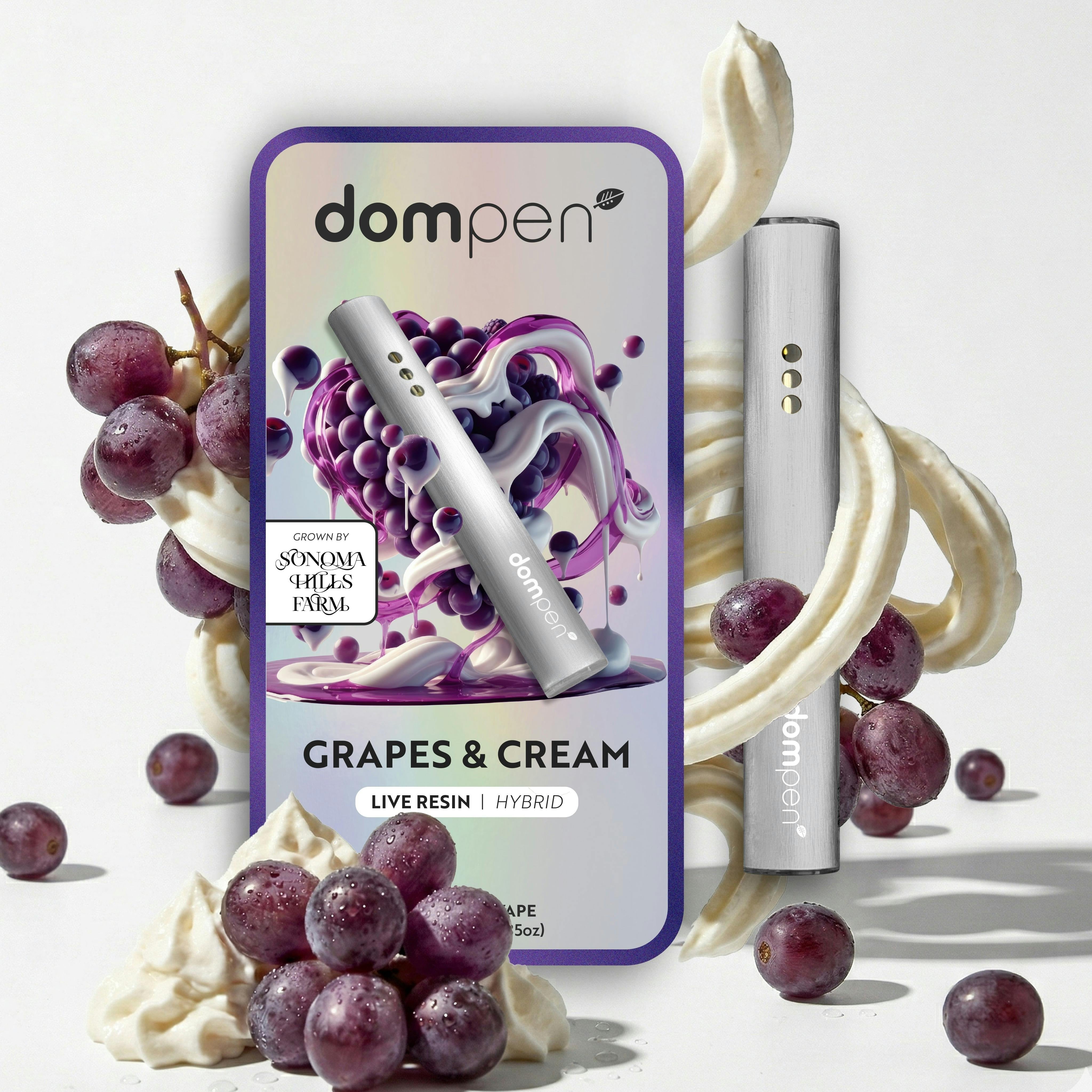 dompen: Grapes And Cream Pen