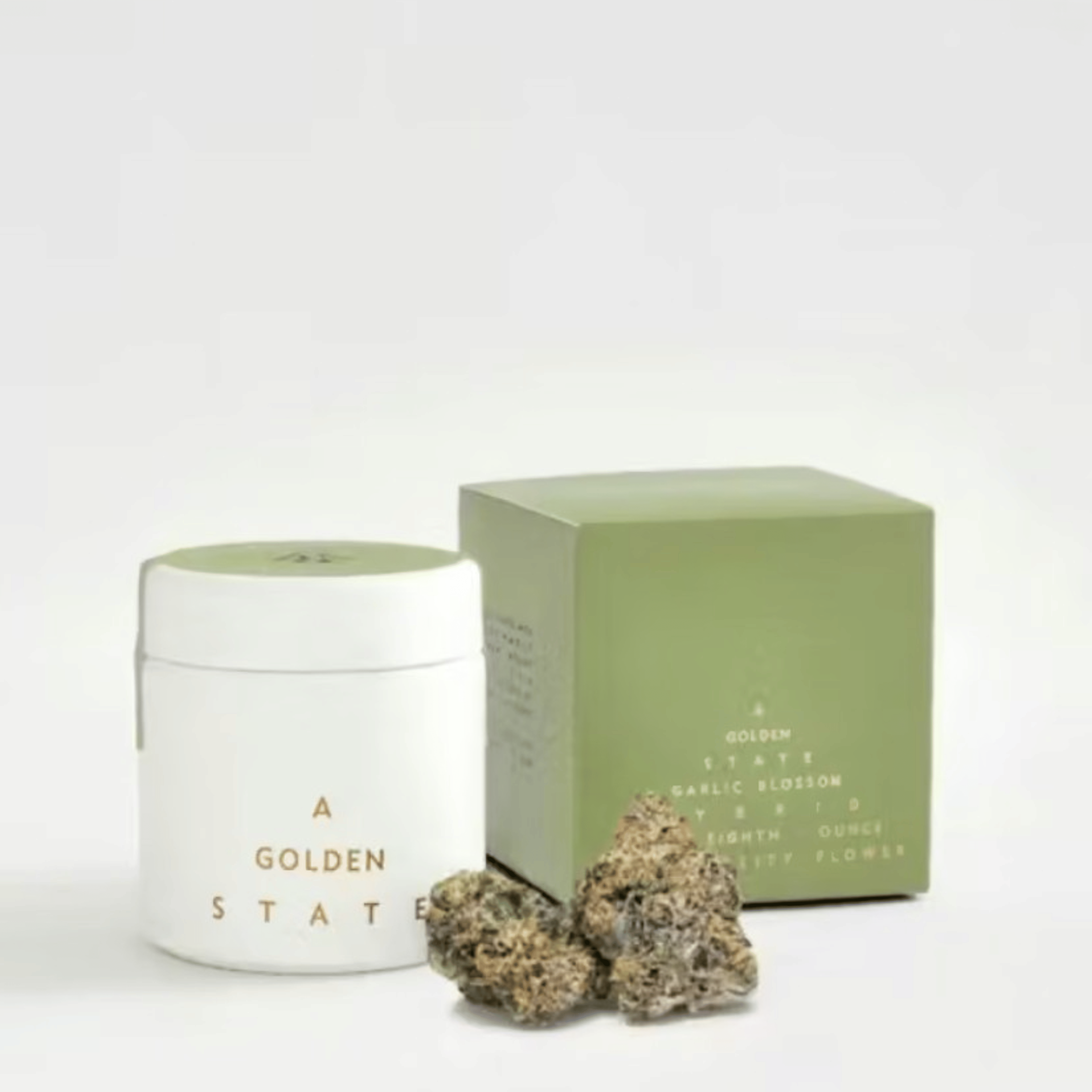 A Golden State - Garlic Blossom - 3.5g - A Golden State - GB - AA Flower - 3.5g - $54.99 - Indoor Flowers