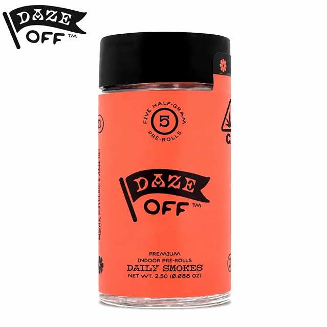 Daze Off - Strawberry Fields - 5 Pack Pre-Roll - 2.5g