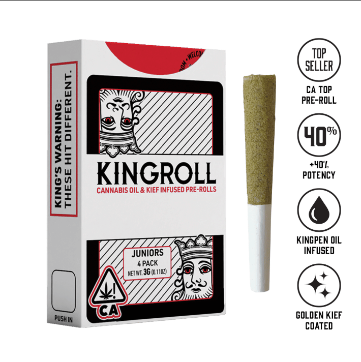 Kingpen: White Widow X Strawberry Fields Kingroll Jr