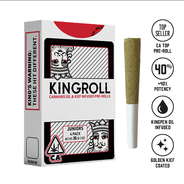 Kingpen: White Widow X Strawberry Fields Kingroll Jr