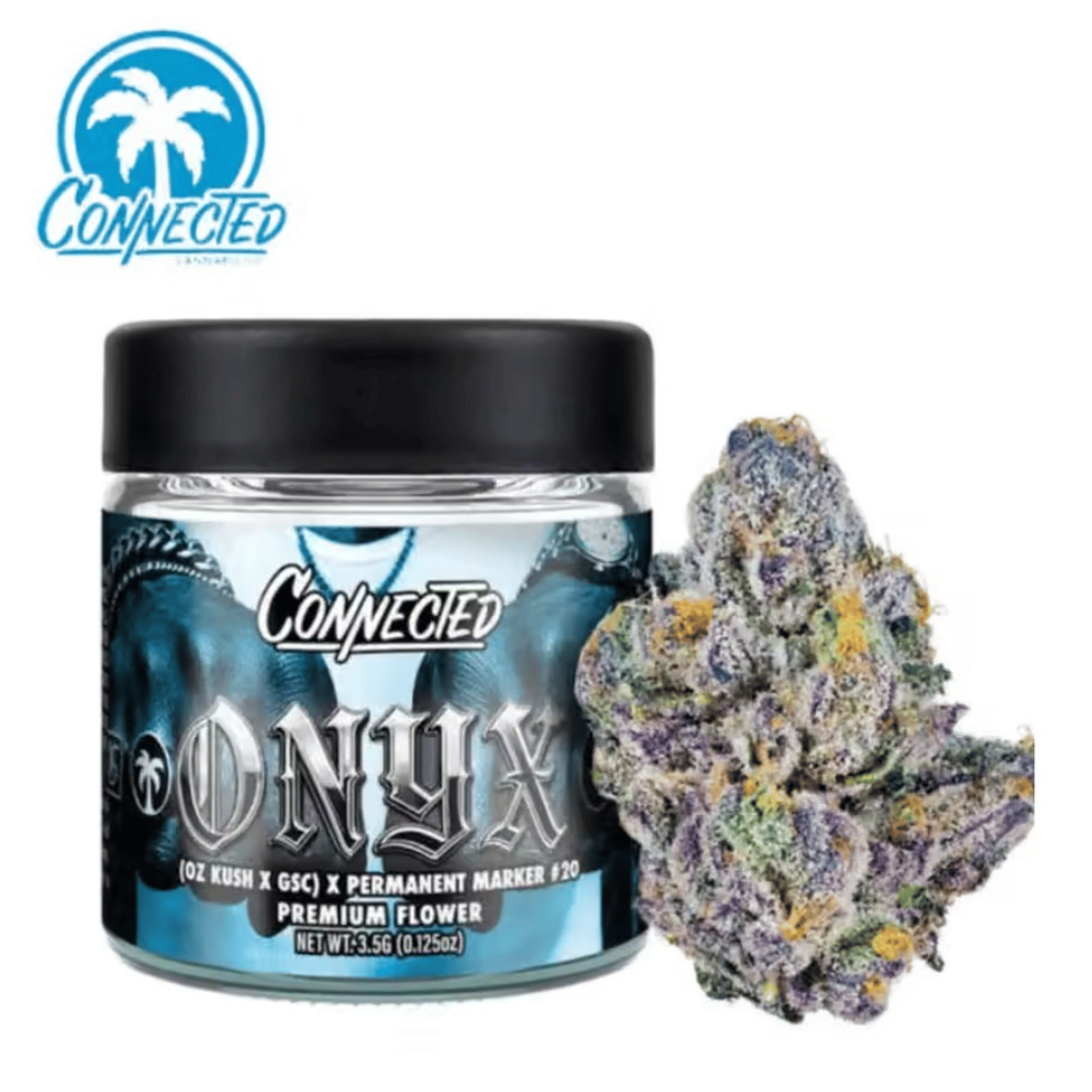 Connected - Onyx - 3.5g - Connected - Onyx - AA Flower - 3.5g - $49.99 - Indoor Flowers
