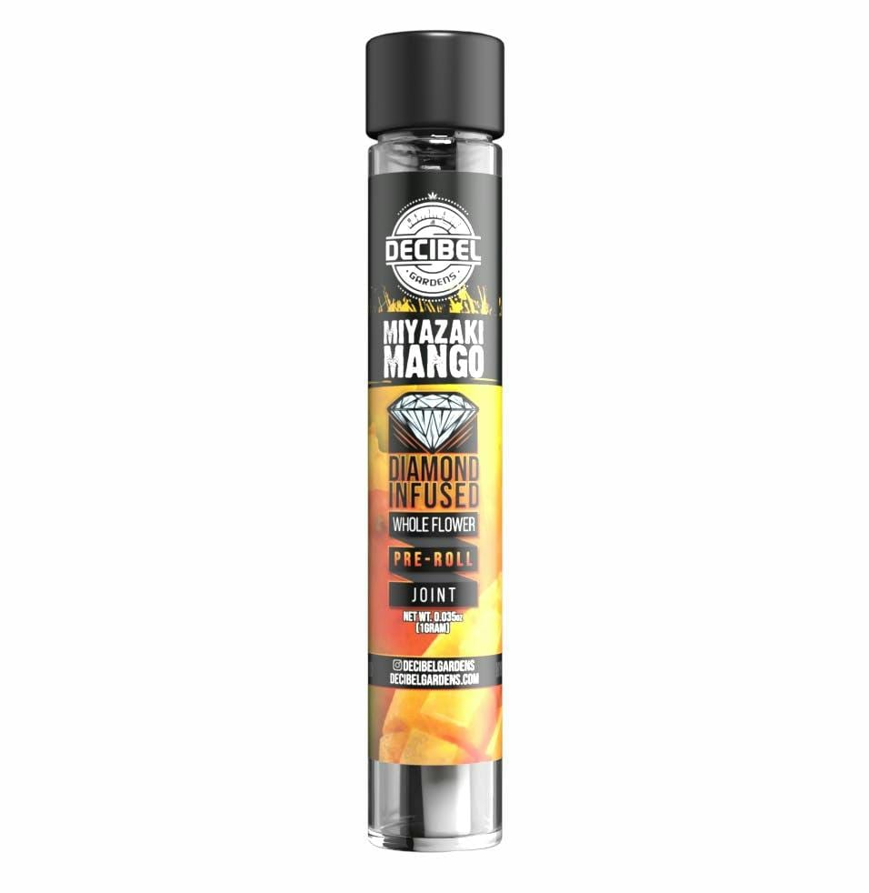 Decibel Gardens | 1g - Miyazaki Mango - Infused Pre Roll - Decibel Gardens -  - $16 - Pre-Rolls