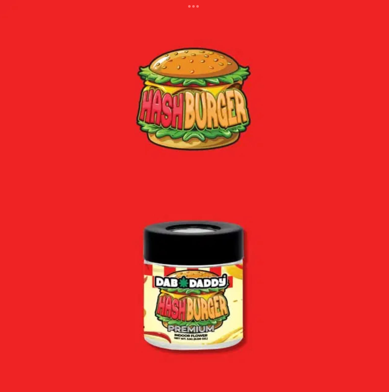 Dab Daddy: Hash Burger (3.5g)