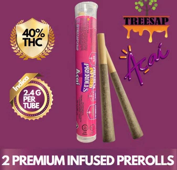 Treesap: Acai 2pk Infused Pre Rolls