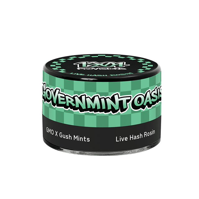 1904 Provisions | 1g - Governmint Oasis - Live Hash Rosin - Ice Water Hash
