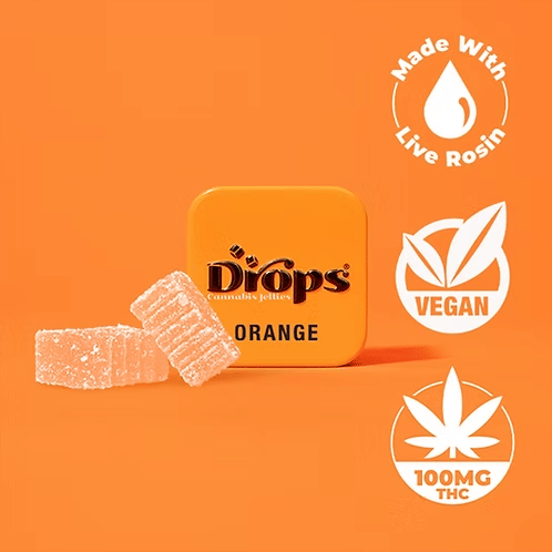 Drops: Orange Creative Jelly