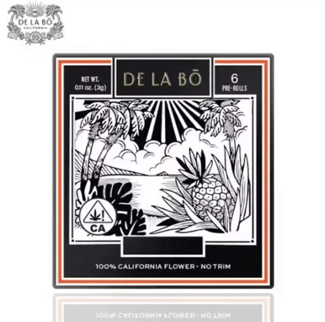 De La Bo - Purple Churro - Pre-Rolls (6 Pack) - 3g